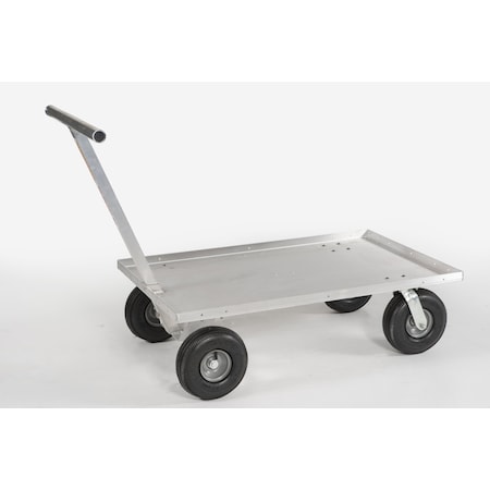 Kahuna Wagons Kahuna Wagons-Classic-All Purpose Aluminum Push Wagon with Swivel Tires ALUM002